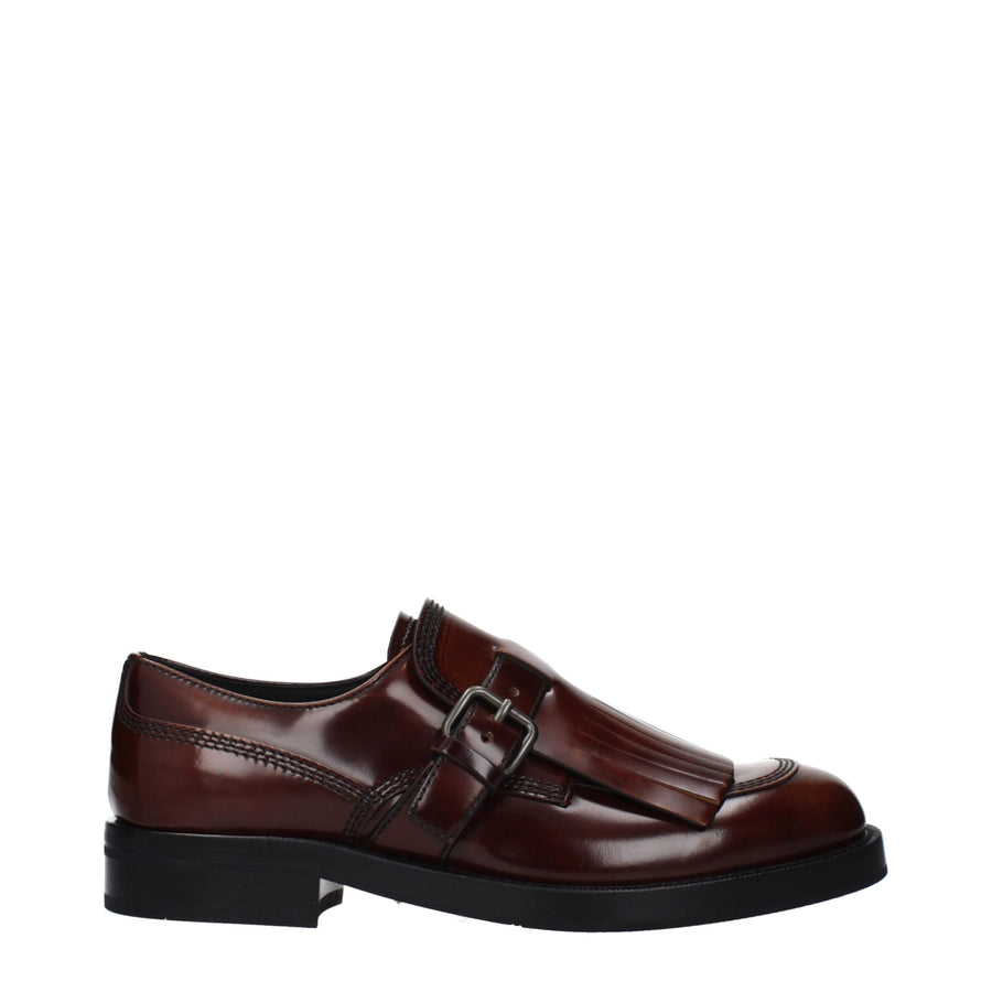 Brown Leather Oxfords And Derbies