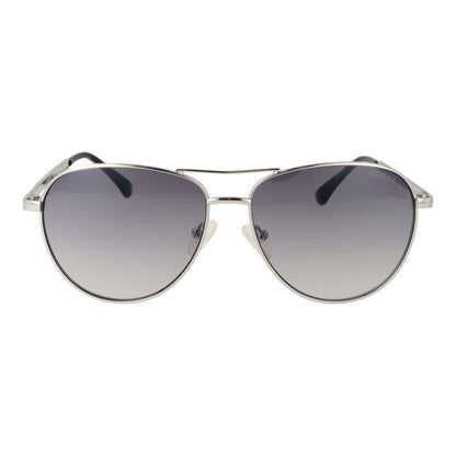 Gray Metal Sunglasses