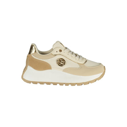 Black Polyester Women Sneaker