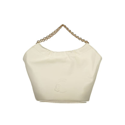White Leather Woman Handbag