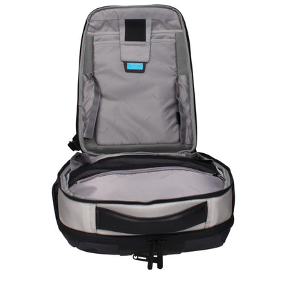 Gray Nylon Backpack