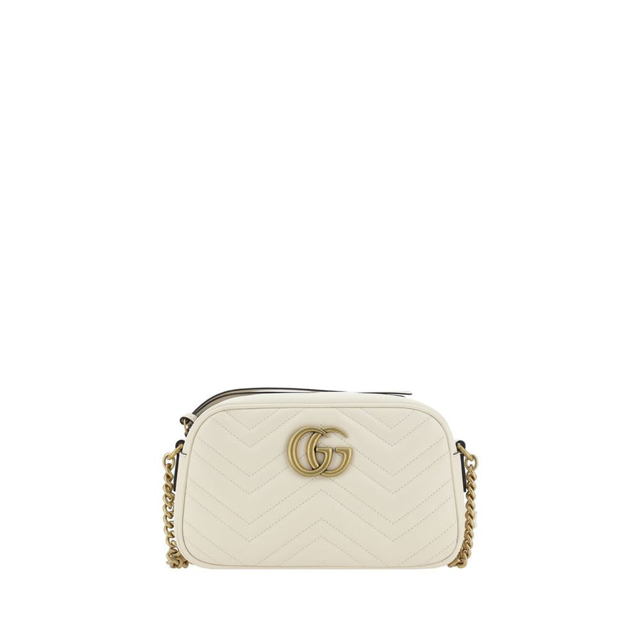 White Calf Leather Bos Taurus Shoulder Bag