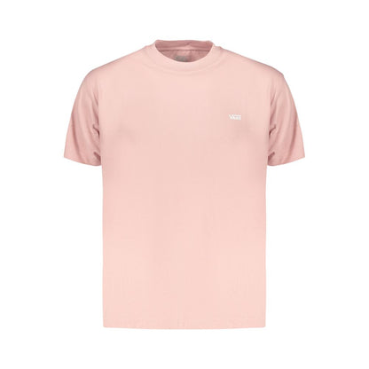 Pink Cotton Men T-Shirt