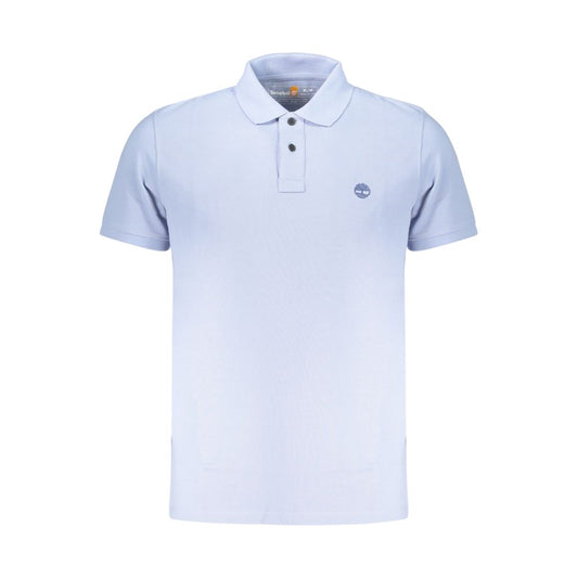 Azzurro Cotton Men Polo Shirt