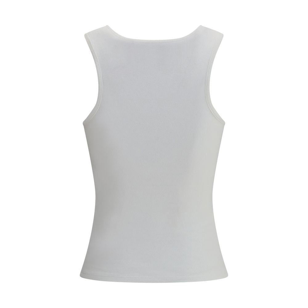 White Cotton Tank Tops