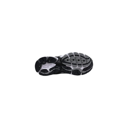Gray Synthetic Athletic Sneakers