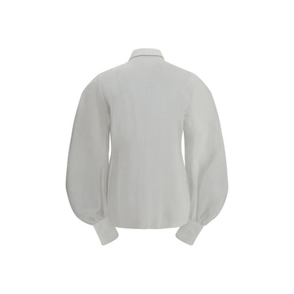 White Cotton Blouse