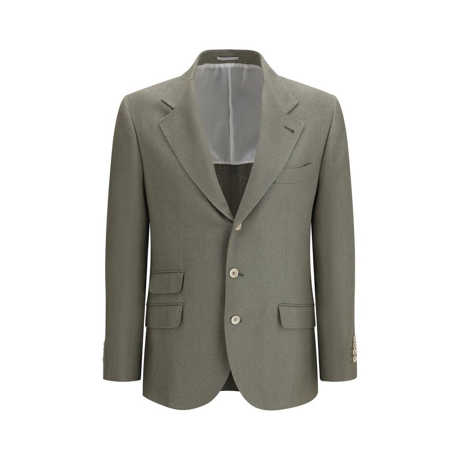 Bicolor Silk Coat
