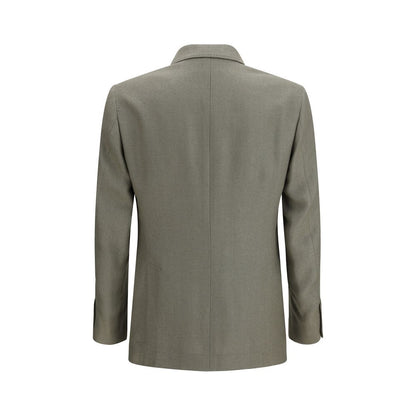 Bicolor Silk Coat