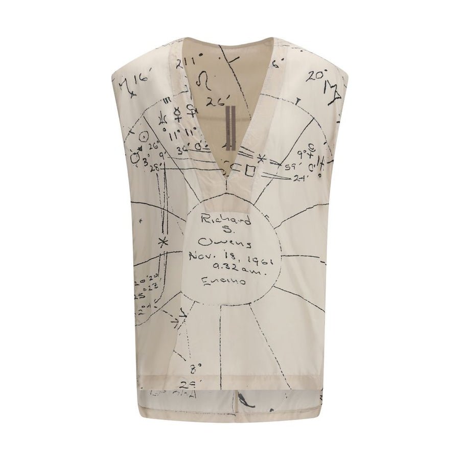 Beige Viscose Shirt
