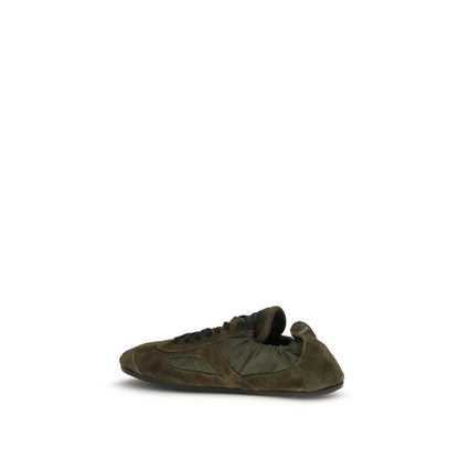 Bicolor Calf Leather Bos Taurus Low Top Sneakers