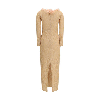 Multicolor Polyamide Cocktail Dress