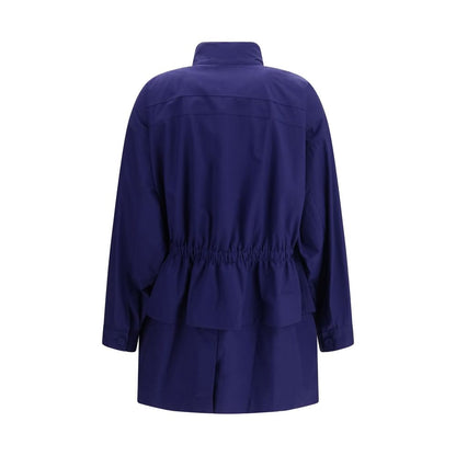 Blue Cotton Parka