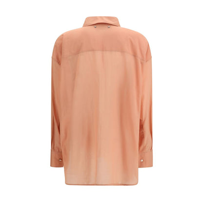 Brown Cotton Shirt