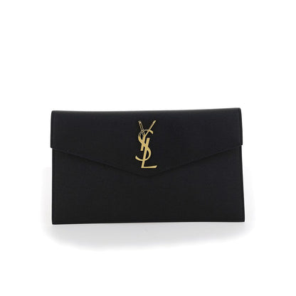 Black Calf Leather Bos Taurus Wallet