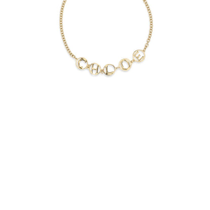 Gold Brass Necklace