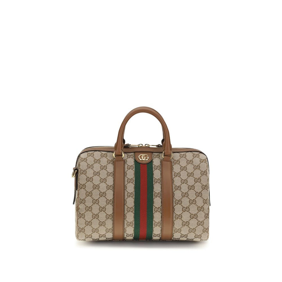 Multicolor Canvas Handbag