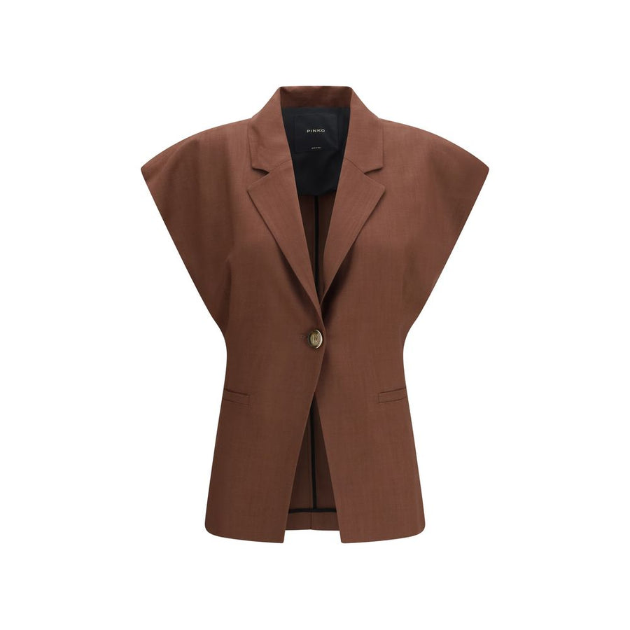Brown Viscose Jacket
