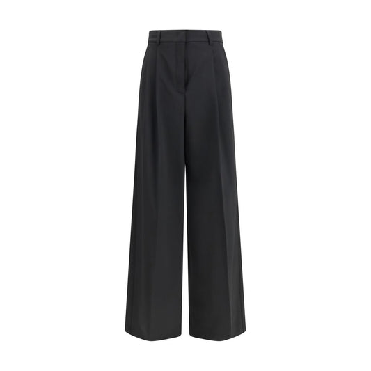 Black Polyester Pants