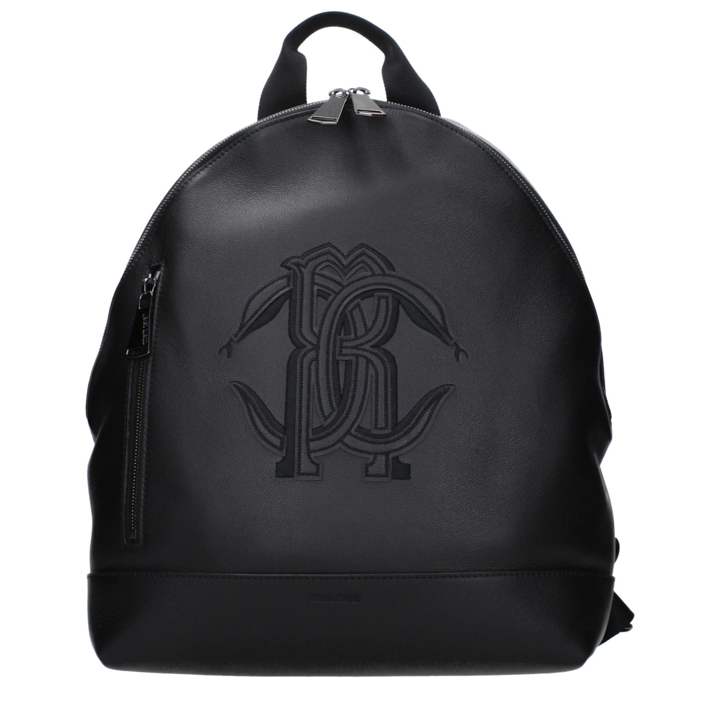 Black Leather Backpack