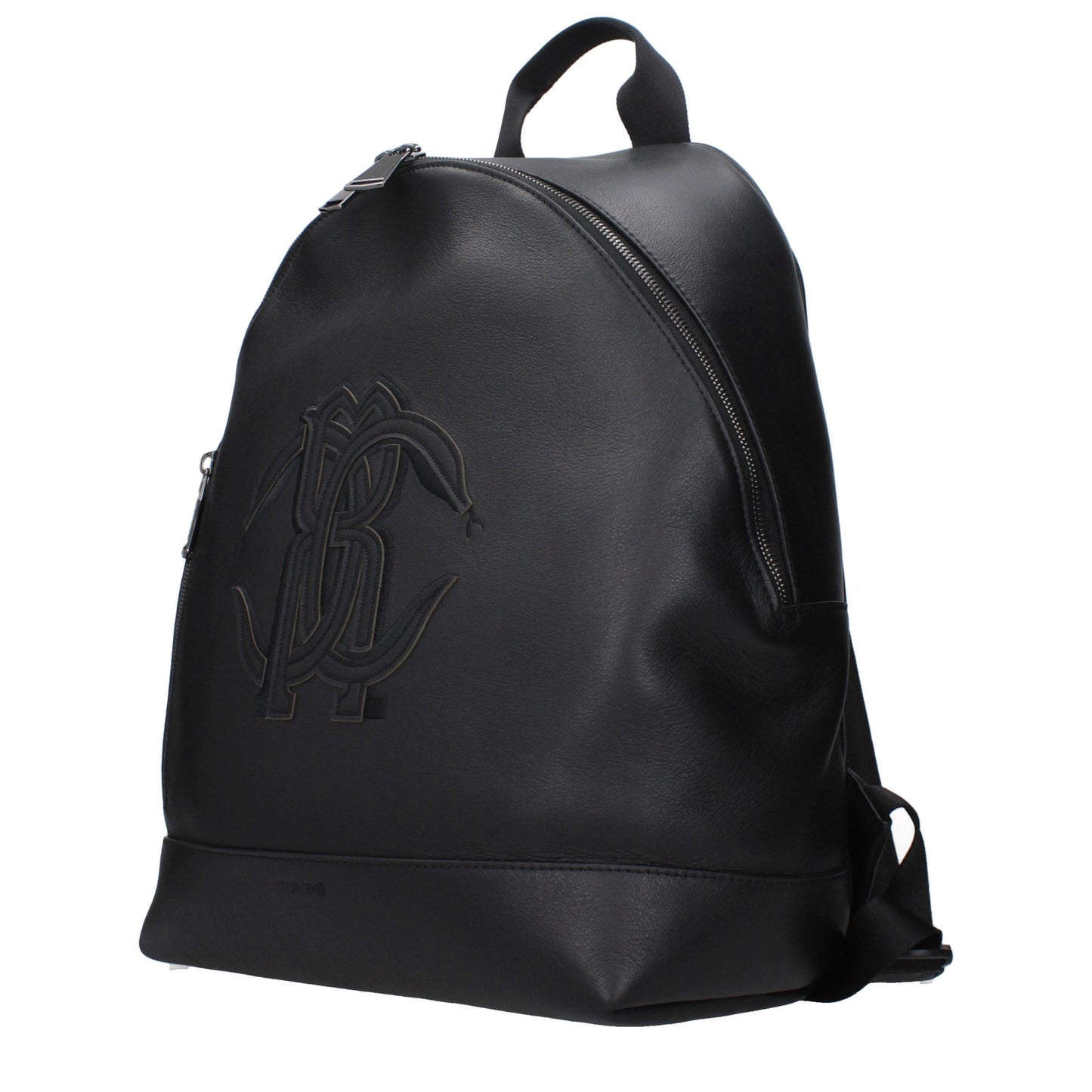 Black Leather Backpack