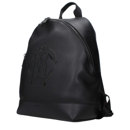 Black Leather Backpack
