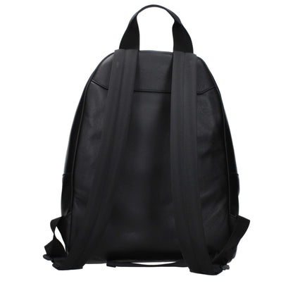 Black Leather Backpack