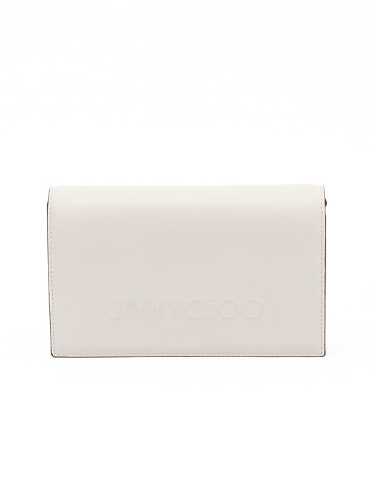 White Avenue Leather Shoulder Strap Bag