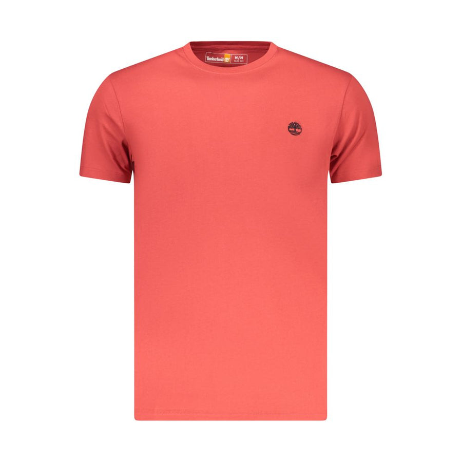 Red Organic Cotton Men T-Shirt