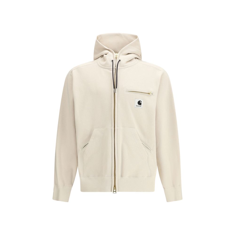 Beige Cotton Sweatshirt