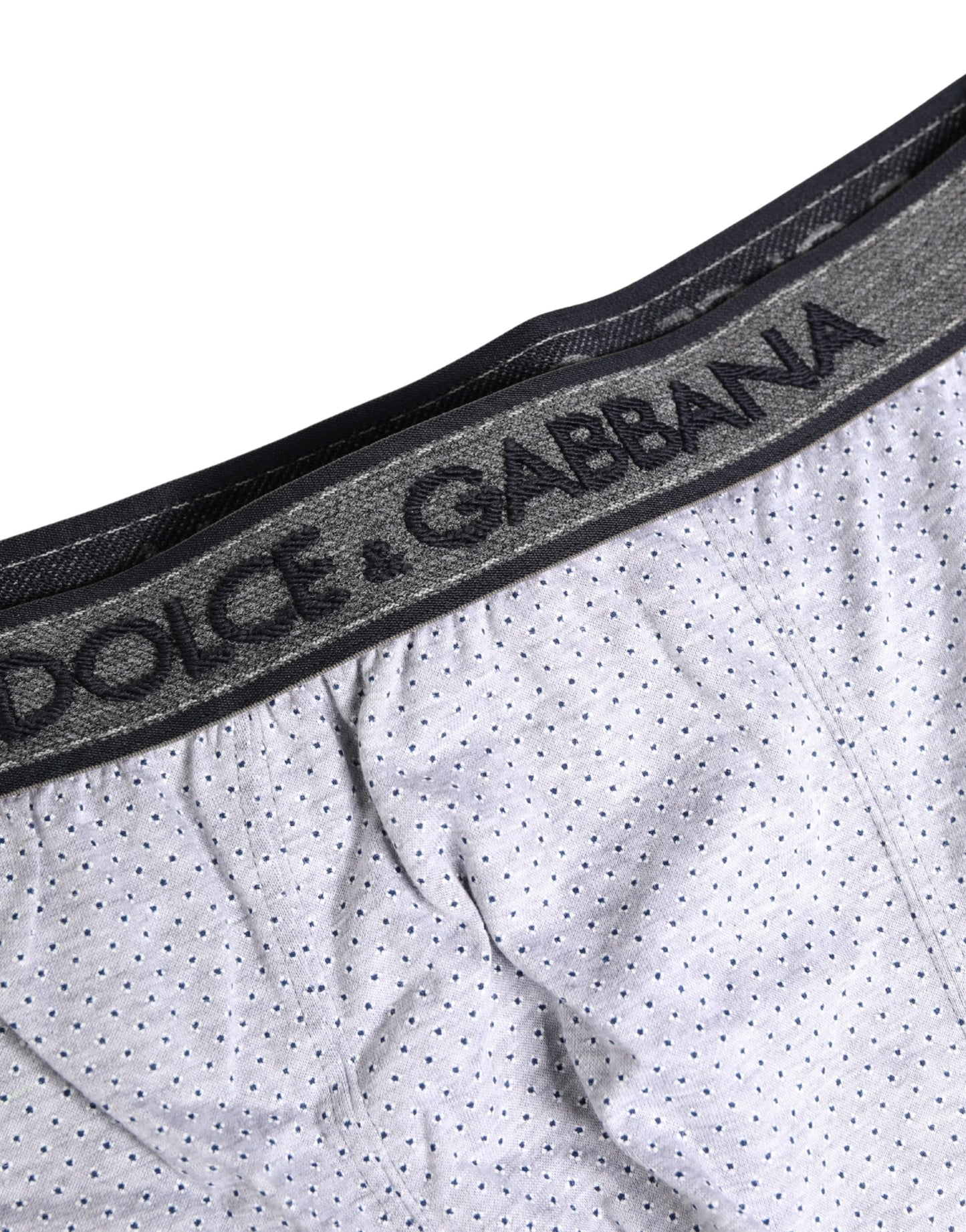 White Logo Cotton Men Regular Boxer Underwear