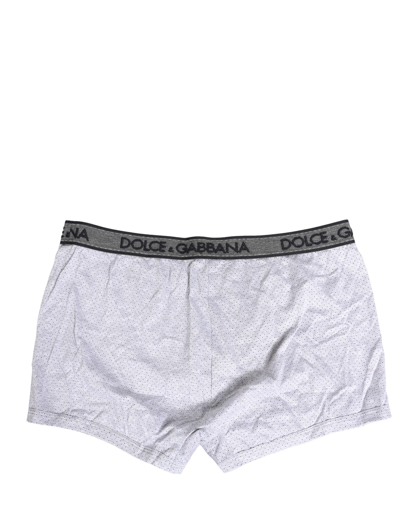 White Logo Cotton Men Regular Boxer Underwear