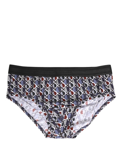 Multicolor Patterned Men Brando Brief Underwear