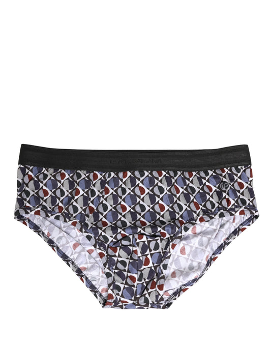 Multicolor Patterned Men Brando Brief Underwear