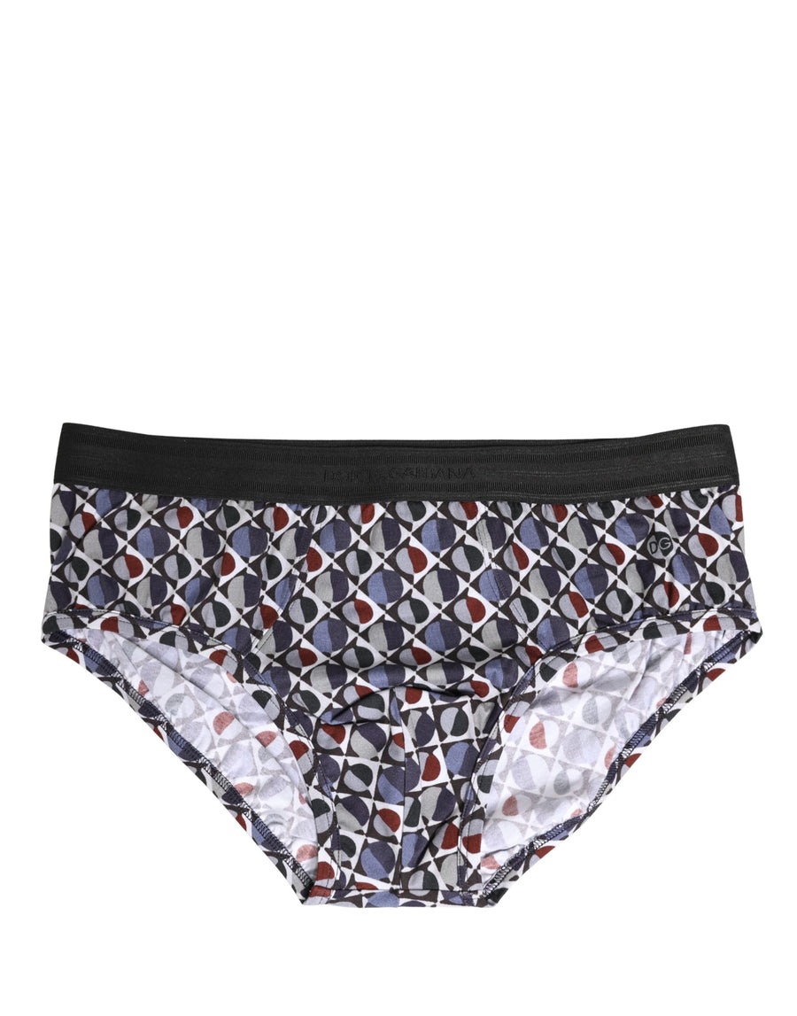 Multicolor Patterned Men Brando Brief Underwear