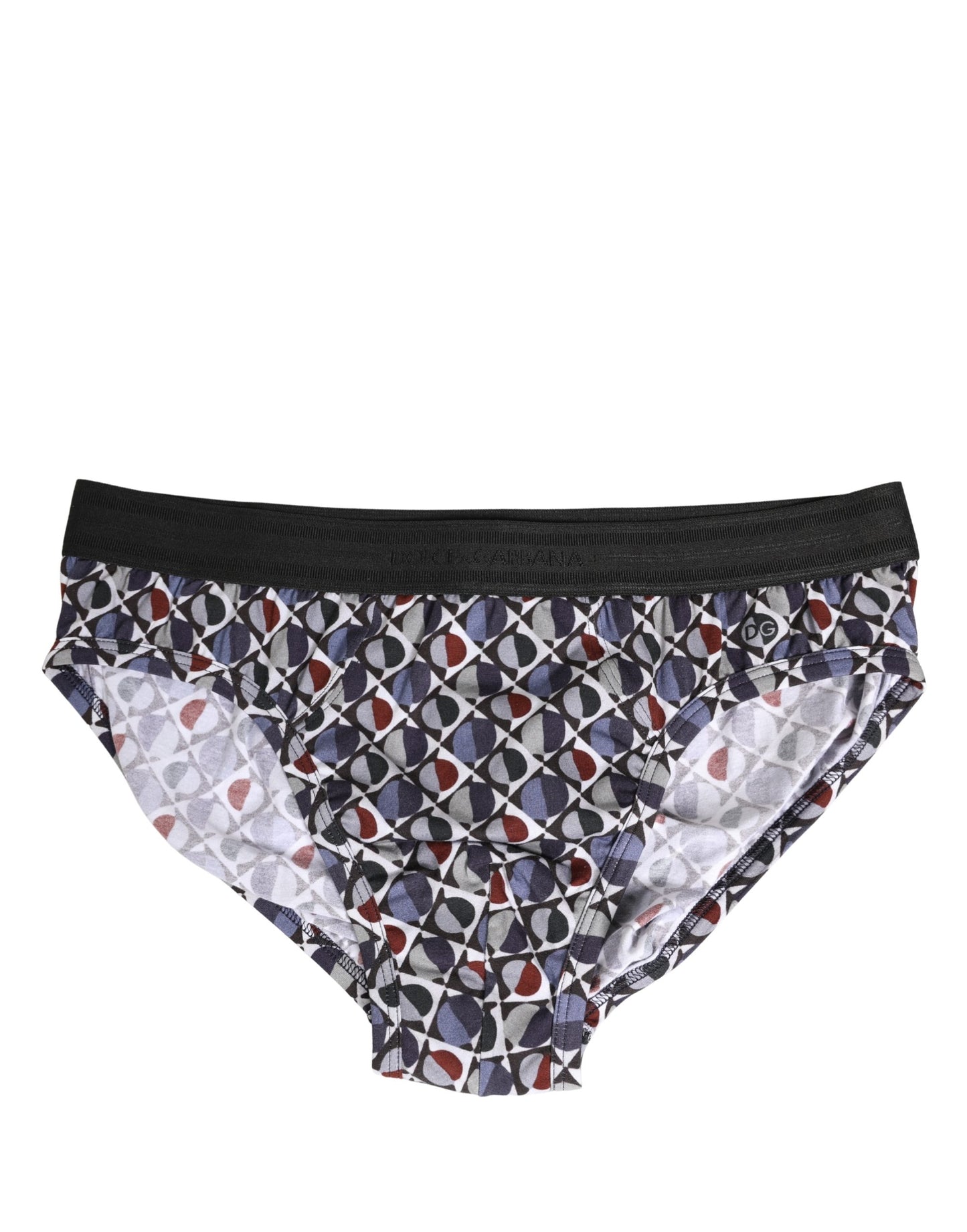 Multicolor Patterned Men Midi Brief Underwear