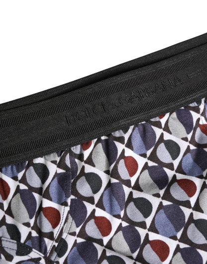 Multicolor Patterned Men Midi Brief Underwear