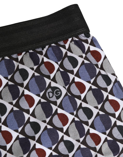 Multicolor Patterned Regular Boxer Underwear