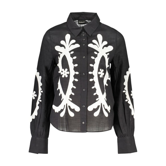 Nero Cotton Women Shirt