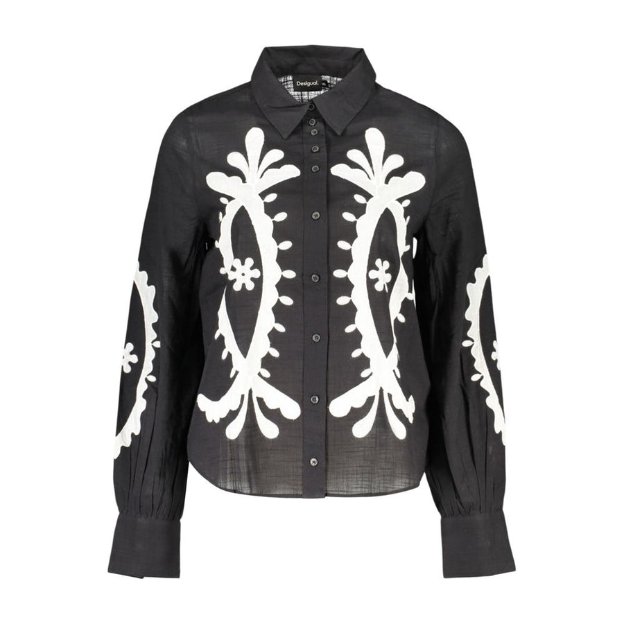 Nero Cotton Women Shirt