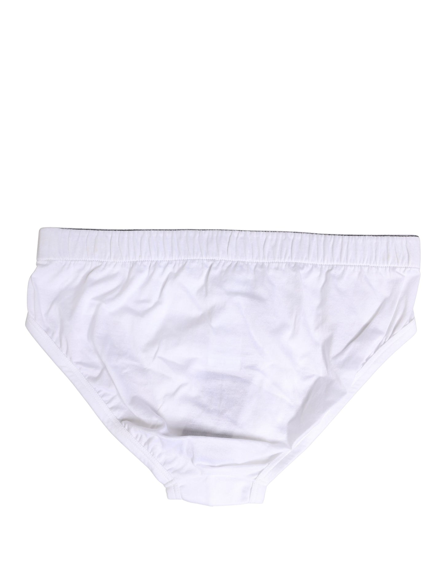 White Cotton Regular Men Midi Brief Underwear