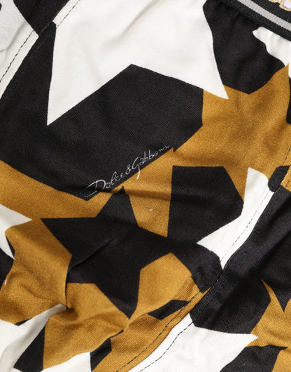 Multicolor Stars Print Regular Boxer Underwear