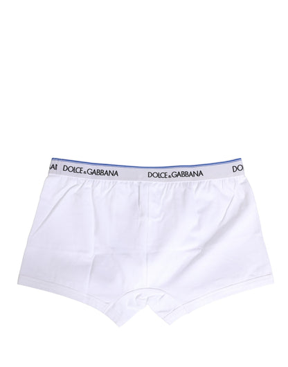 White Logo Waistband Regular Boxer Underwear