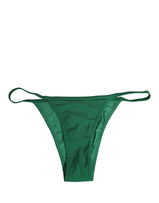 Green Nylon Bottom Beachwear Bikini Swimwear