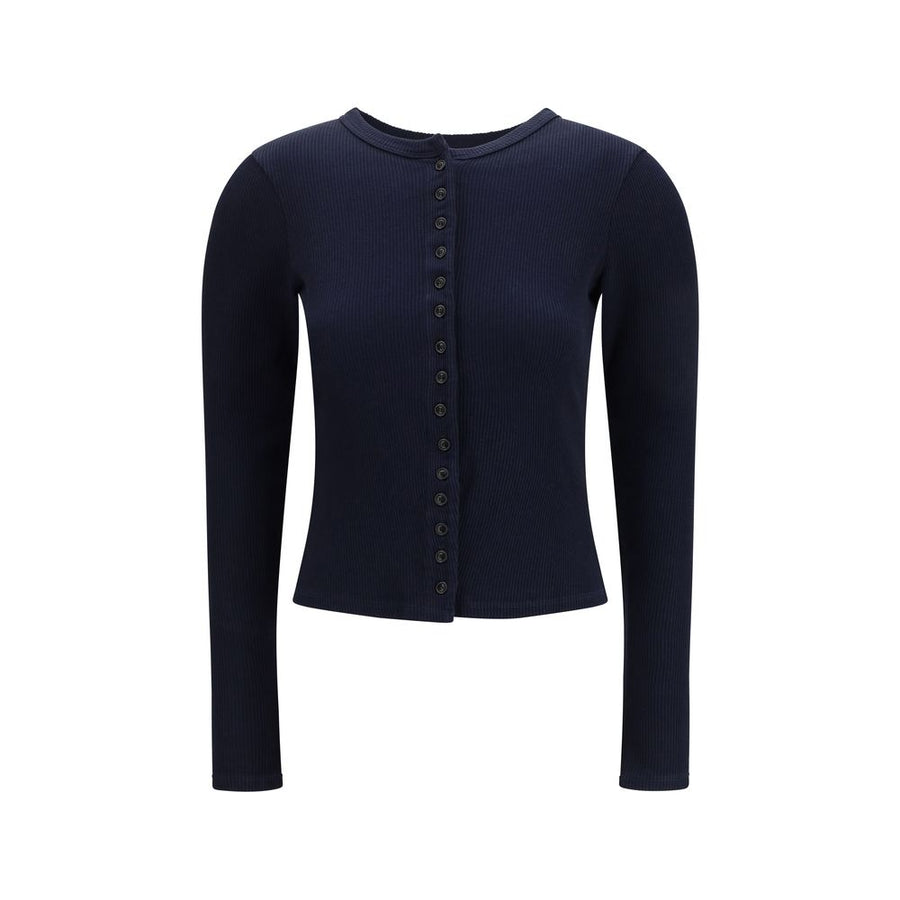 Blue Cotton Cardigan