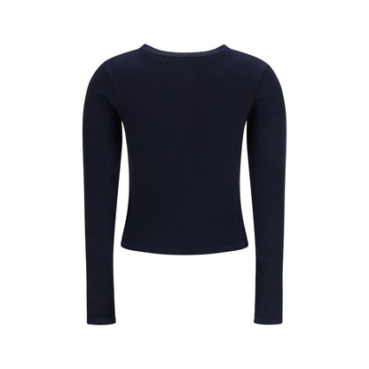 Blue Cotton Cardigan