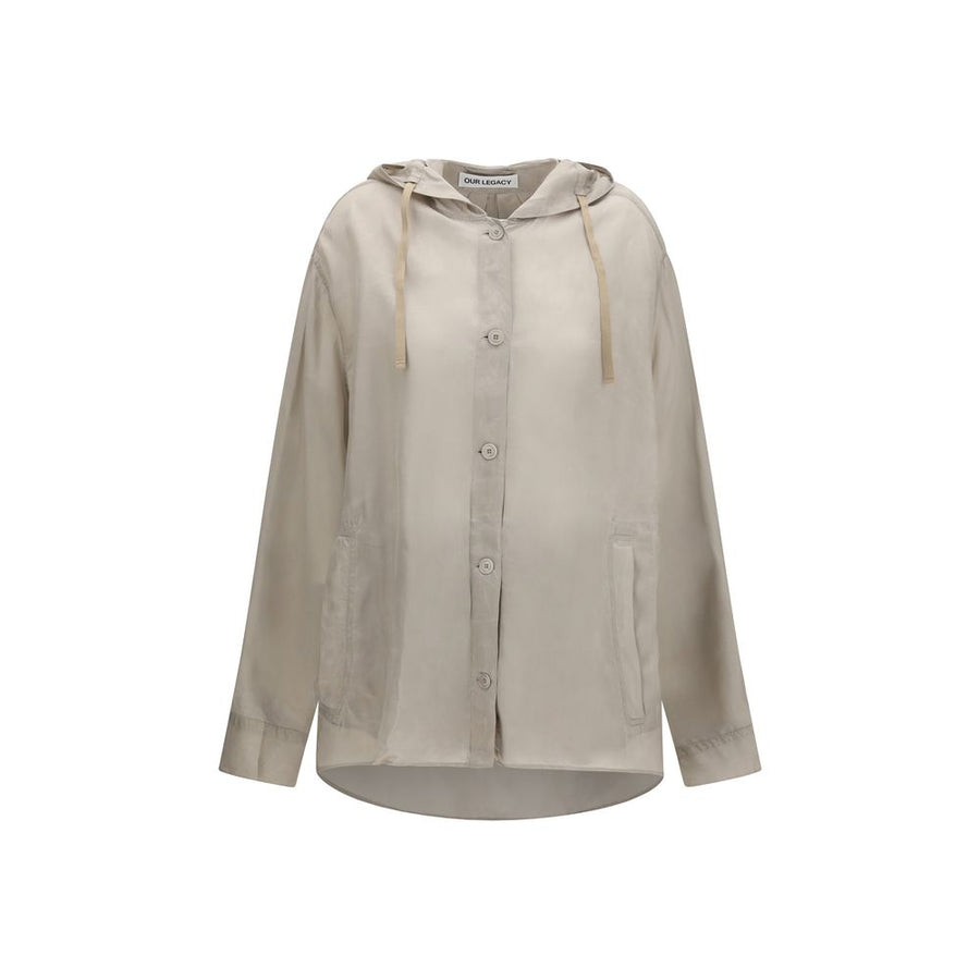 Gray Copper Shell Jacket