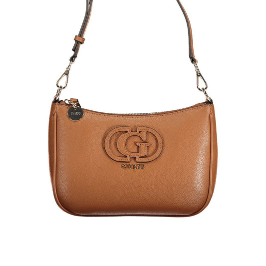 Marrone Poliuretano Women Handbag