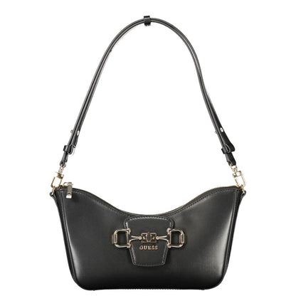 Beige Polyurethane Women Handbag