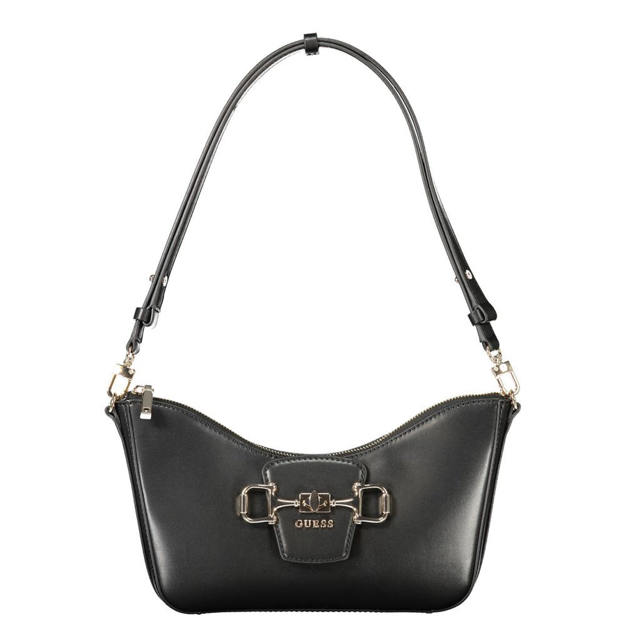 Beige Polyurethane Women Handbag